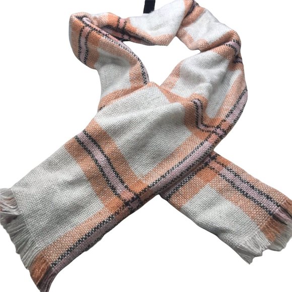 Universal Thread Accessories - Universal Thread Women's Cream Oblong Scarf One Size New